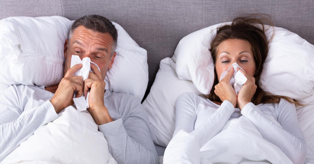 Sleep Help for Bedtime Allergies Tucked + Covered